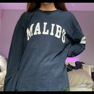 Brandy Melville Malibu long sleeve shirt